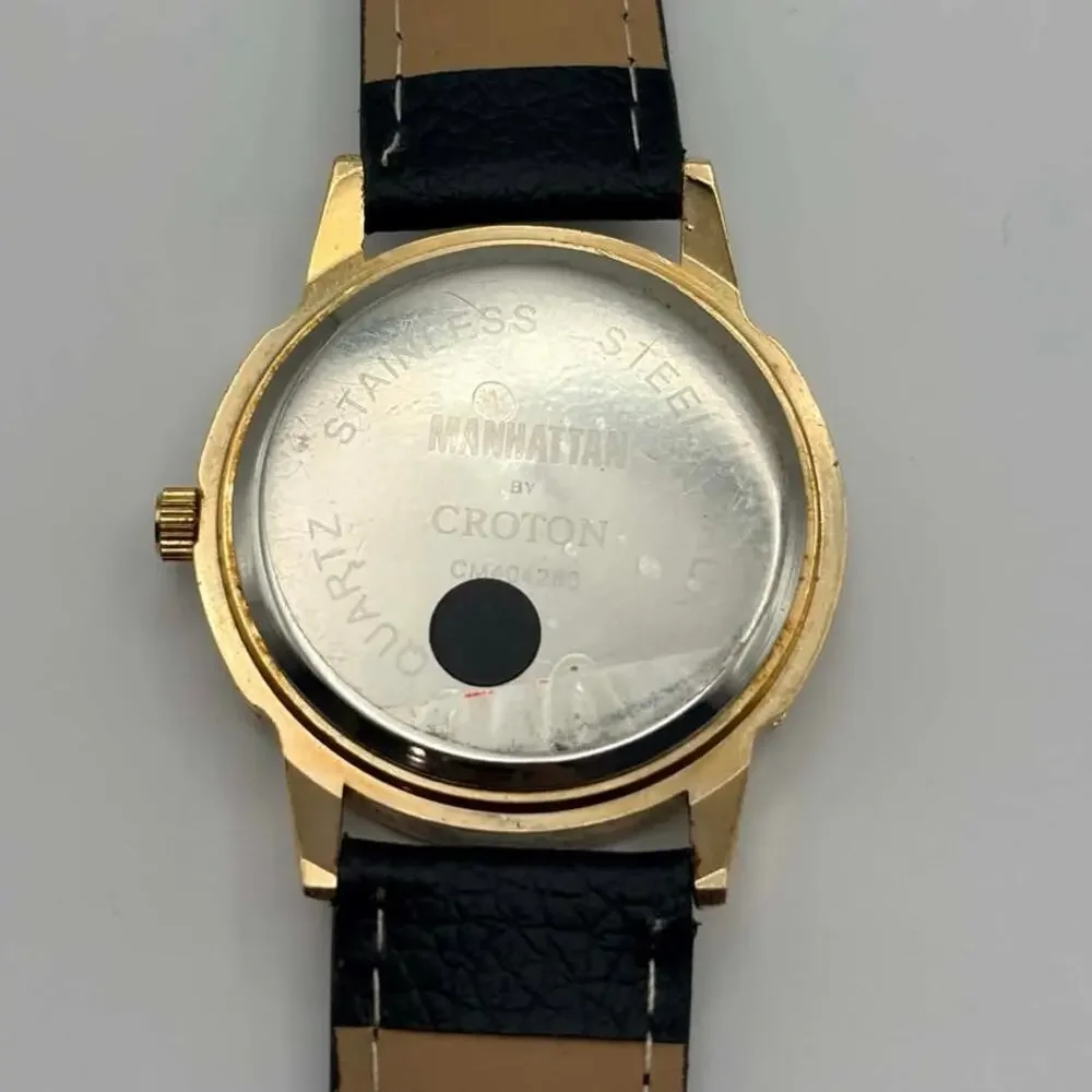Gold & Red Men’s Watch